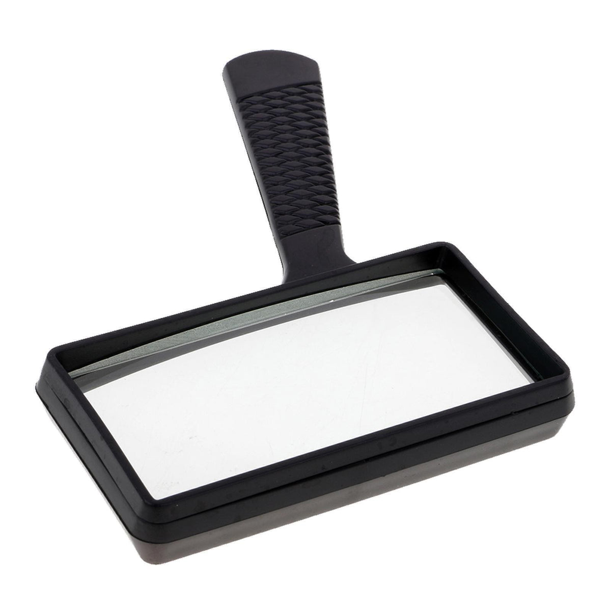 10X Large Reading Magnifying Glass Rectangular Magnifier Map Book Light Aid Lens