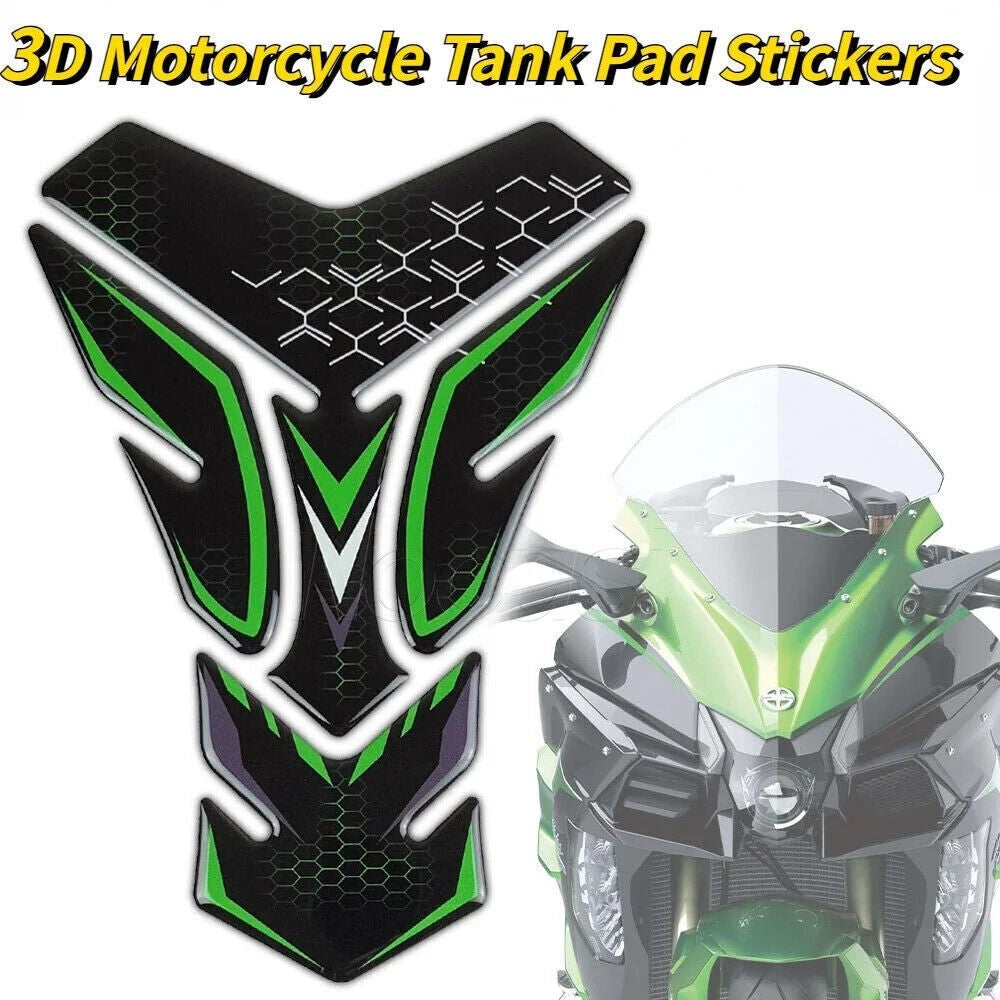 Tank Pad Protector Sticker Fits For Kawasaki Ninja 400 ZX10R Versys 650 Z900