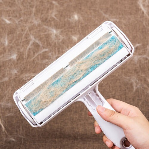 Pet Hair Remover Sofa Clothes Lint Cleaning Brush Cat Fur Roller Reusable Dog