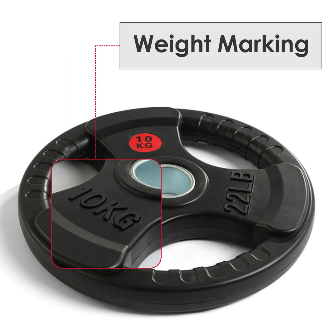 Weight Plates Set Pair Cast Iron 1" Hole Disc Dumbbell Standard Barbell Weights