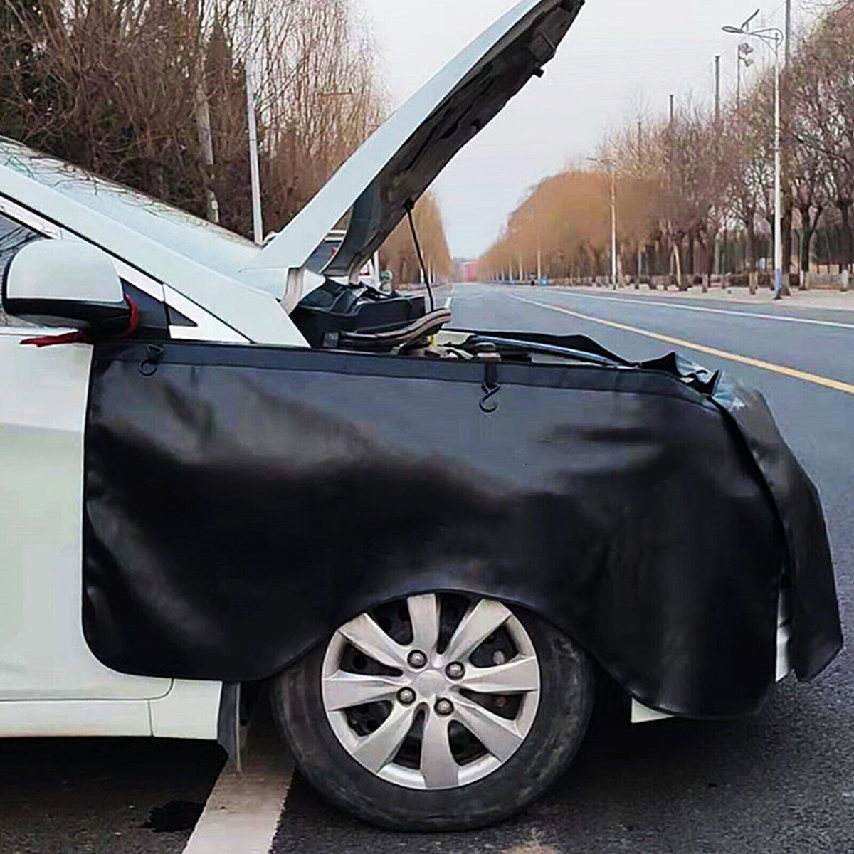 3Pcs Magnetic Car Wing Protector Bodywork Anti Scratch Workshop Covers