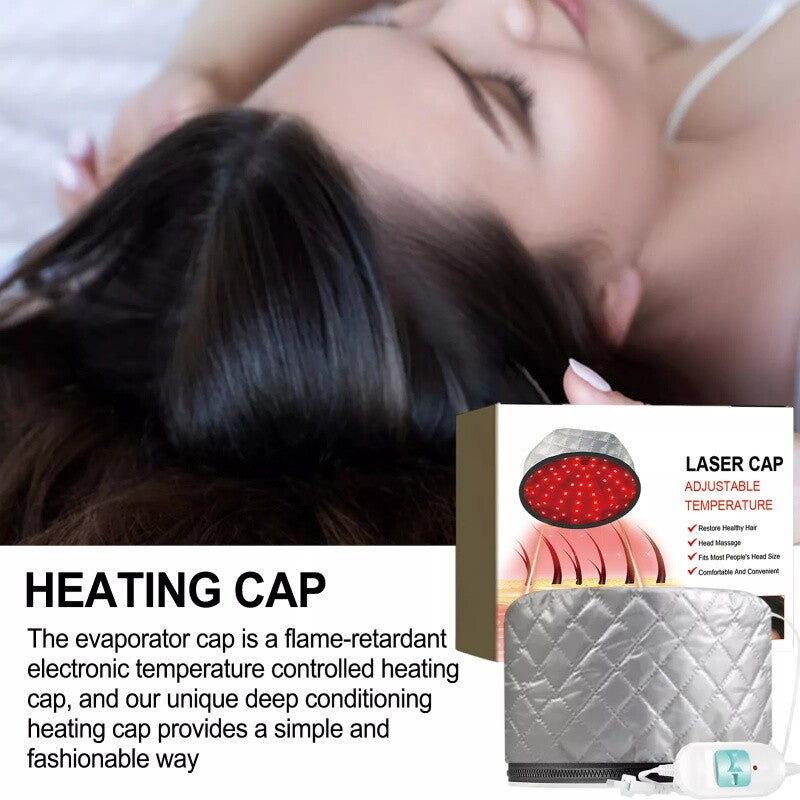Electric Hair Thermal Treatment Hat Anti-electricity Control Heating Hair Cap