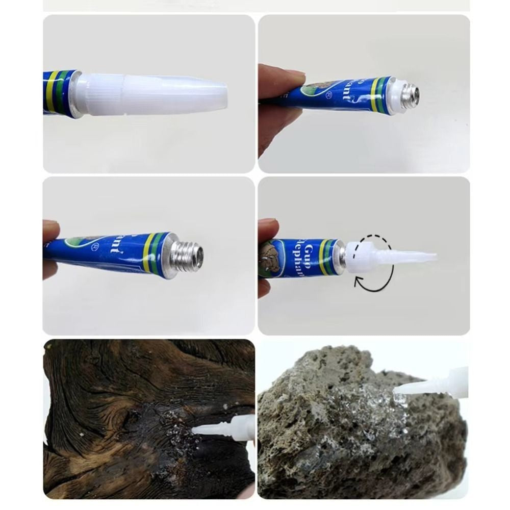 Instant Moss Glue 5Pcs Fish Tank Aquarium Landscape Decor Plant Adhesive