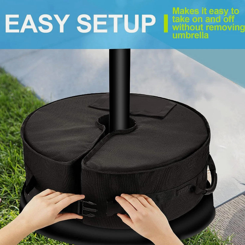 For Outdoor Hanging Cantilever Heavy Parasol Base Stand Weights Umbrella Sandbag