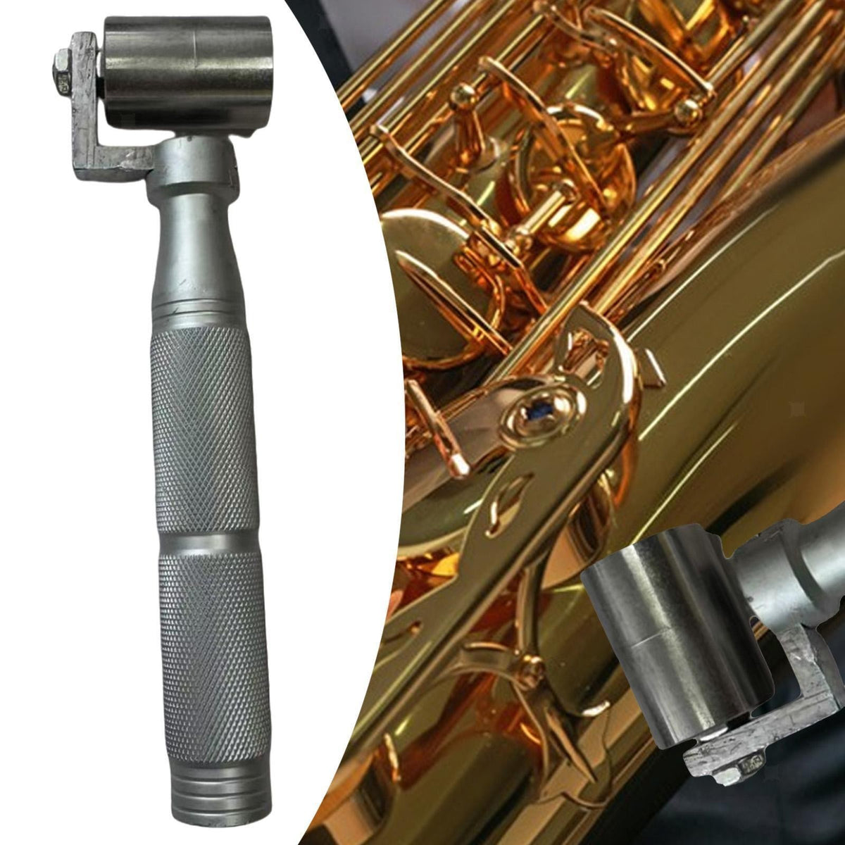 Wind Instrument Dent Roller Portable Musical Instrument Repair Roller for Brass