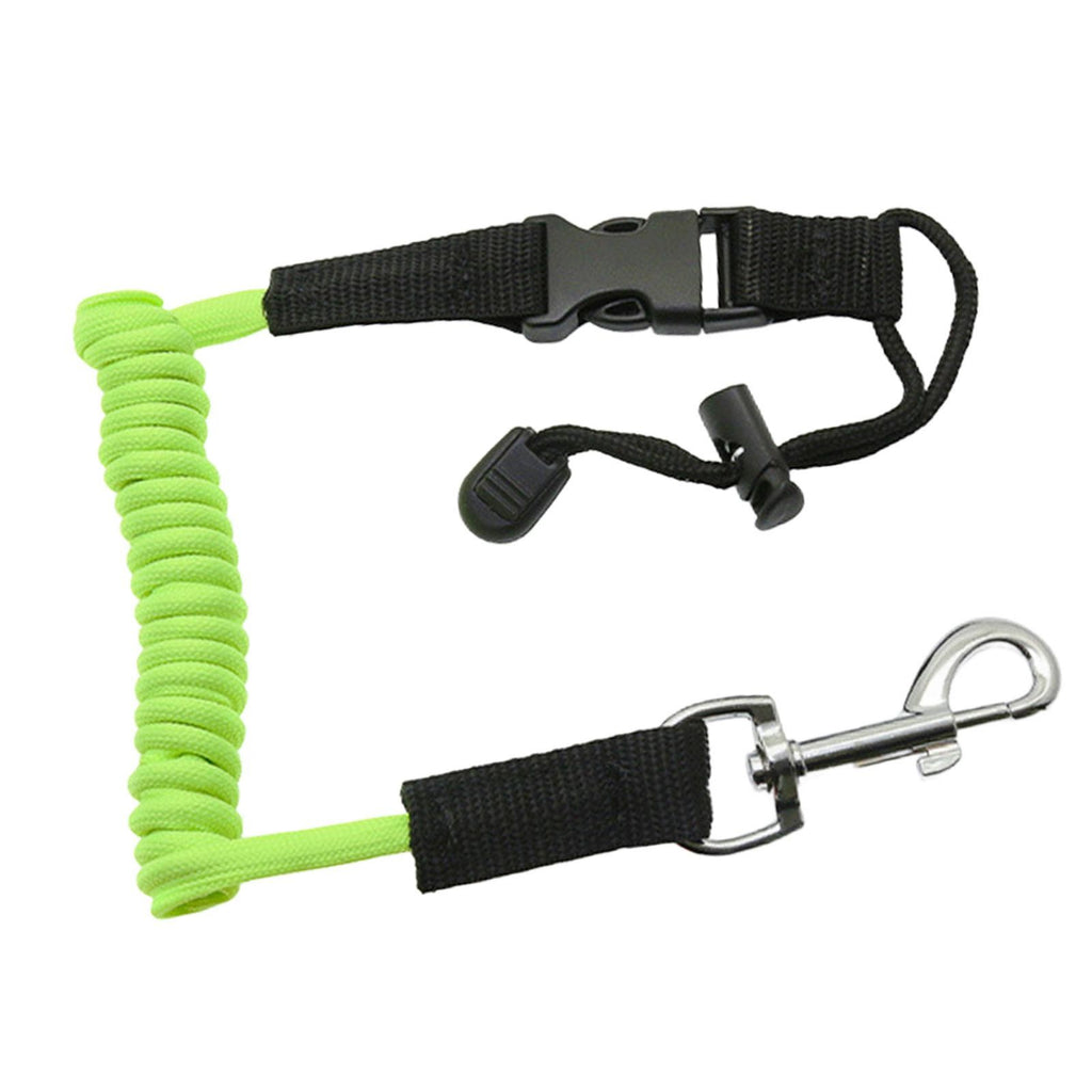 Kayak Paddle Leash Lightweight Fishing Accessories Coiled Lanyard Rope for