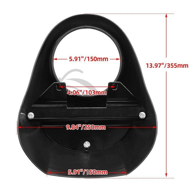 Front Headlight Cowl Fairing Light Cover For Harley Sportster XL883 XL1200