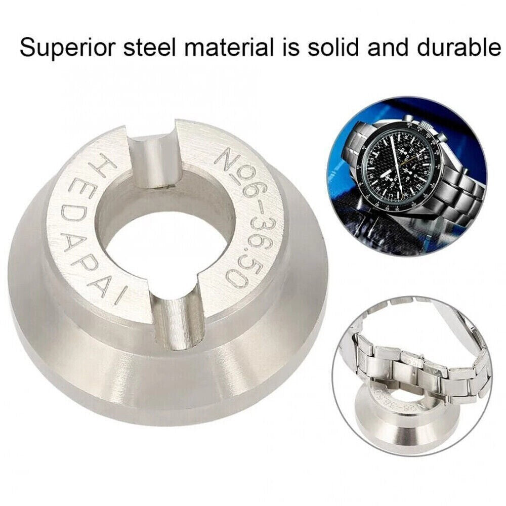 Watch Back Case Opener Screw Wrench Repair Tool Kit Cover Remover for Rolex