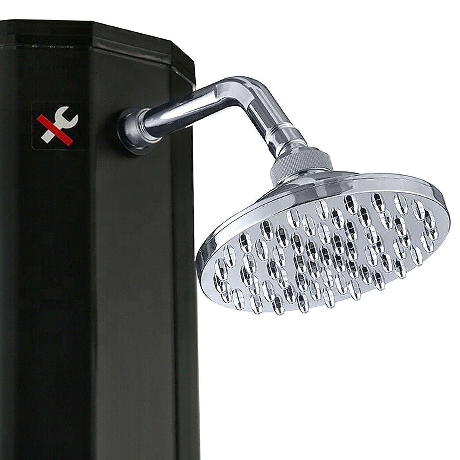 4/6/8inch Overhead Shower Head with Swivel Ball, High-Pressure Round ShowerHead