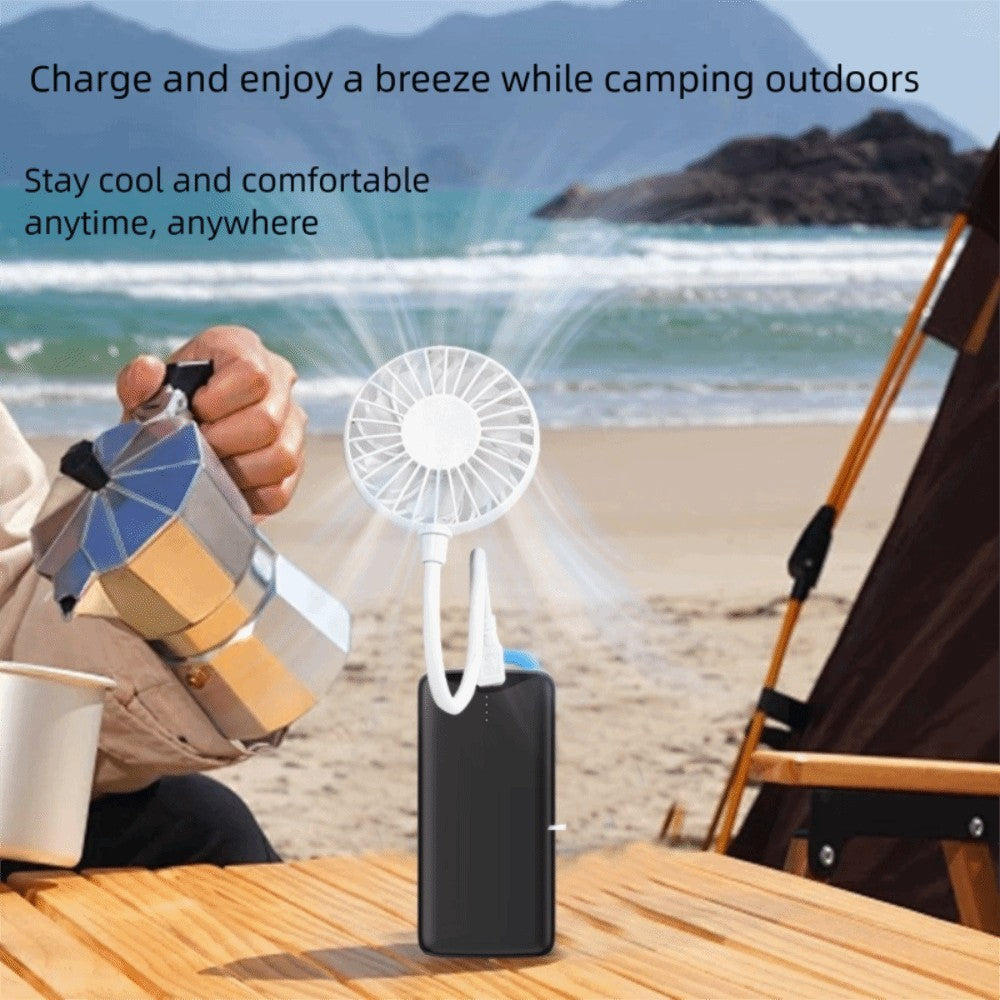 Mute Operation USB Rechargeable Fan Small Size Mini USB Fan  Laptop PC