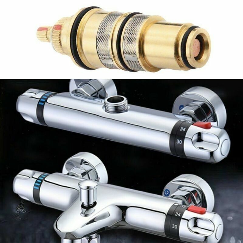 Shower Mixer Valve Bar Repair Kit Brass Replacement Thermostatic Cartridge  UK