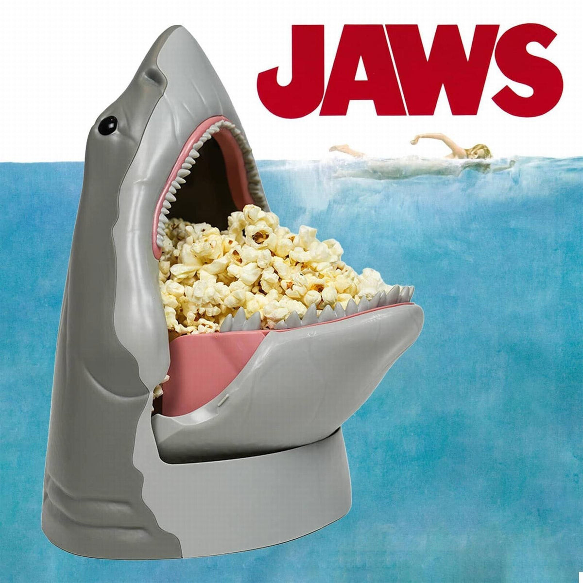 Jaws 50th Anniversary Popcorn Bucket Shark Great White