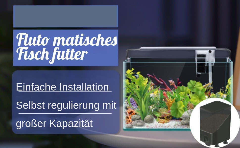 Automatic Fish Feeder Food Dispenser for Koi Pond