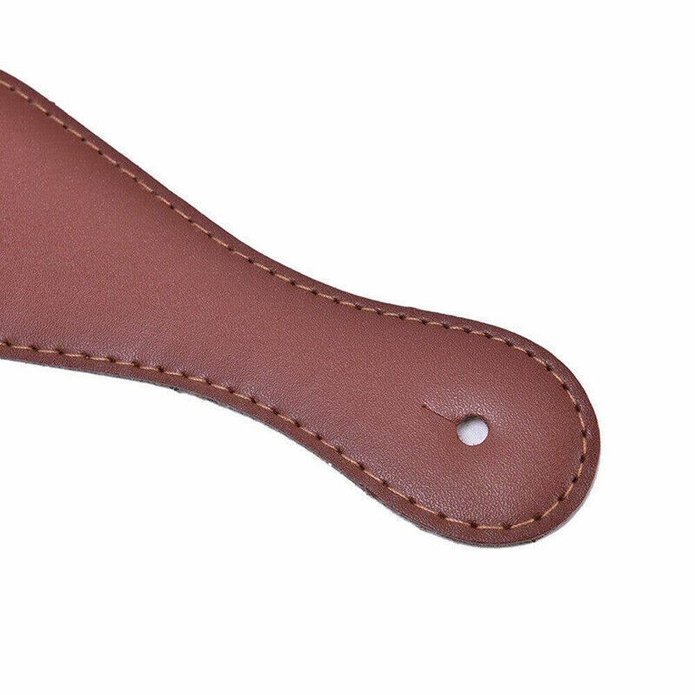 Brown Adjustable Thick Soft Leather Guitar Strap for Acoustic & Electric Guitar