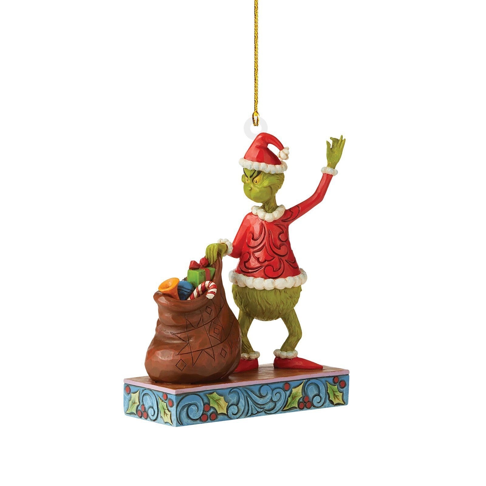 19X Merry Christmas Grinch Ornament Xmas Tree Hanging Figure Decoration Pendants