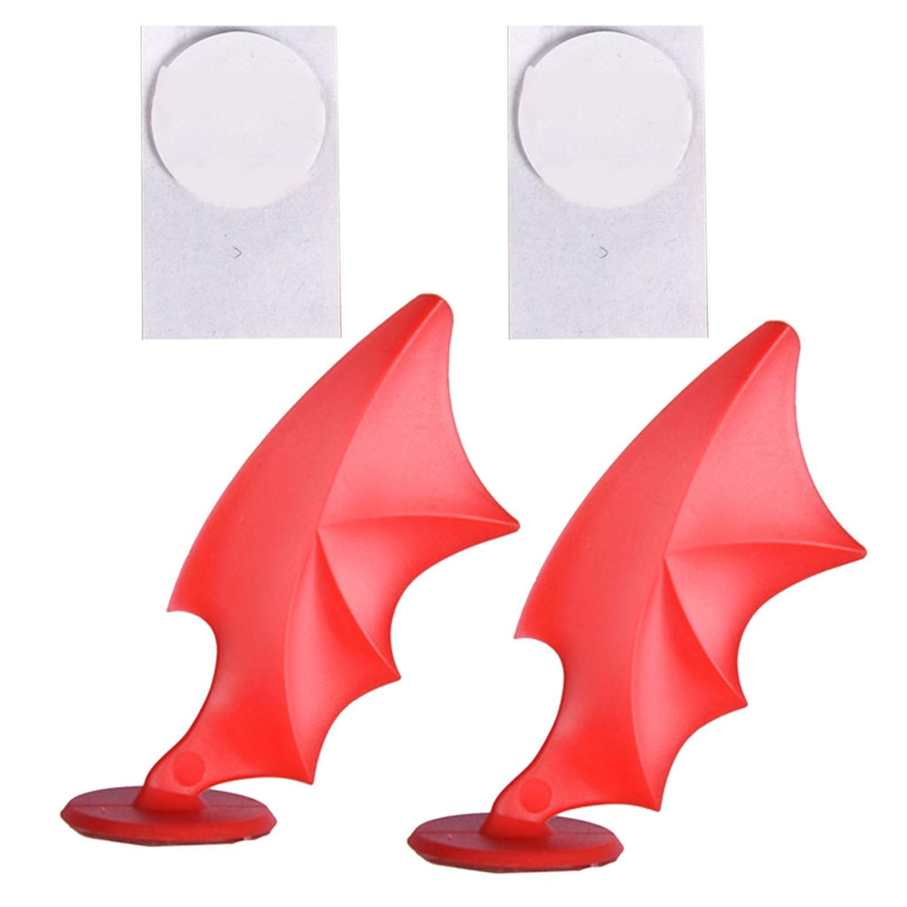 Motorcycle Helmet Decoration Sticker Devil Horn for Ski Helmet Accessories