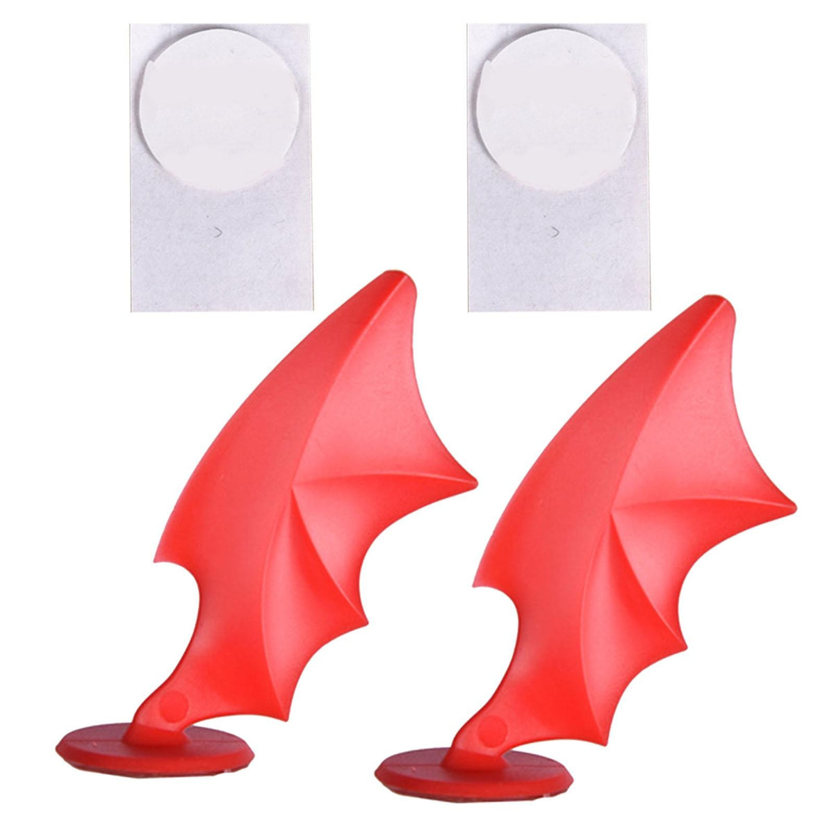 Motorcycle Helmet Decoration Sticker Devil Horn for Ski Helmet Accessories