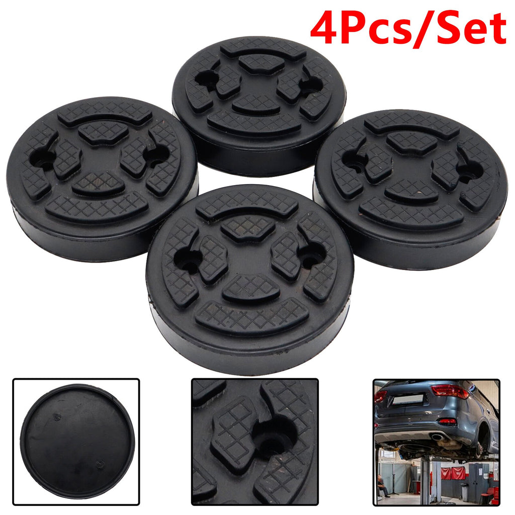 4pcs Rubber Lifting Pads Block For 2 Post Lift Replacement Pads Car Lift Ramp