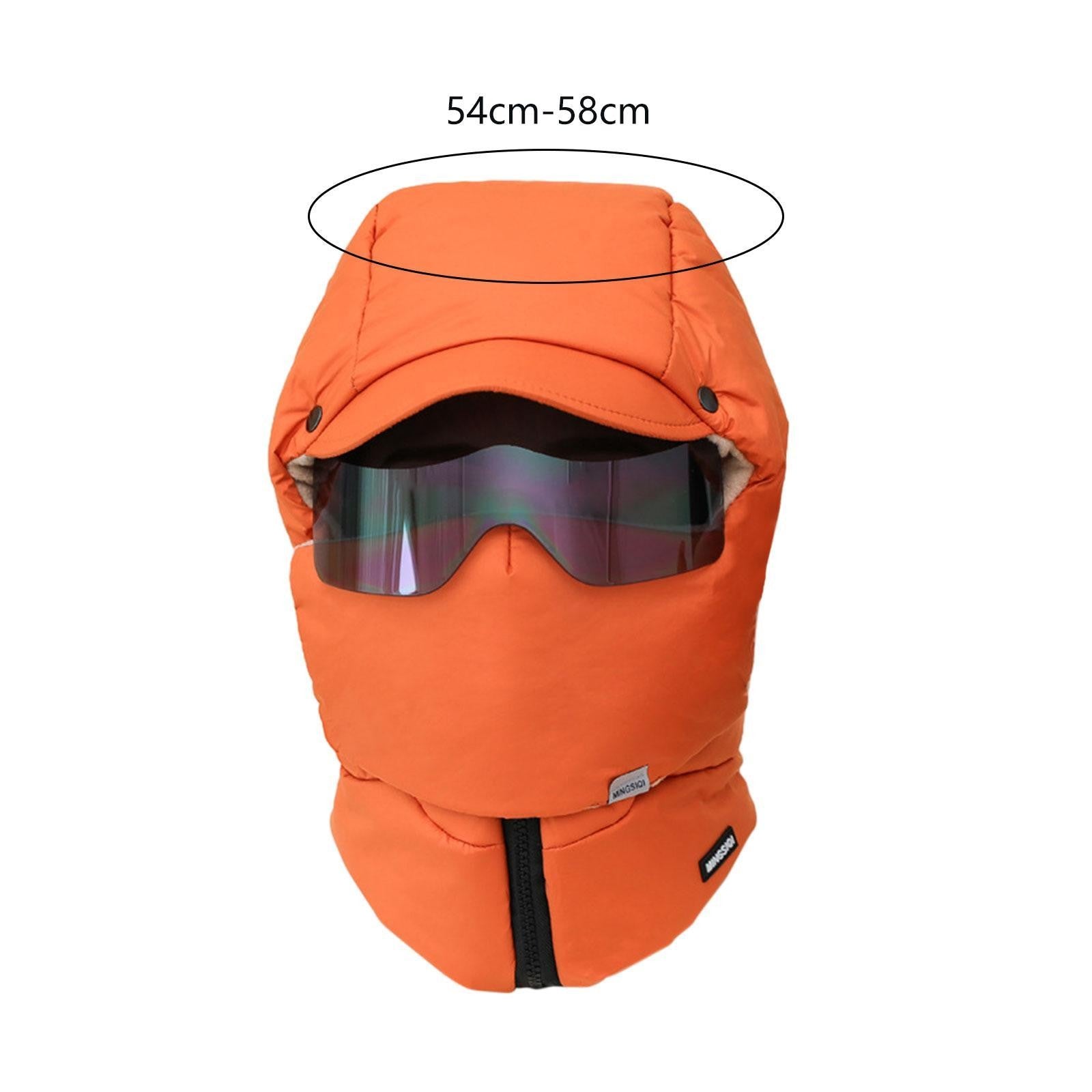 Winter Hat Thermal Lightweight Windproof Mask Face Cover Headwear Trapper Hat