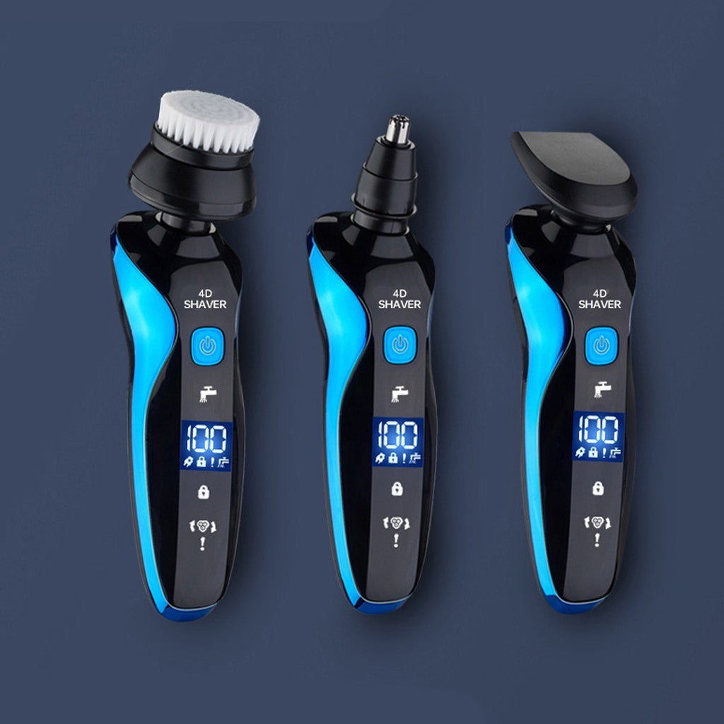 Shavers for Men Electric Razor Wet/Dry Rechargeable Rotary Cordless USB Charging