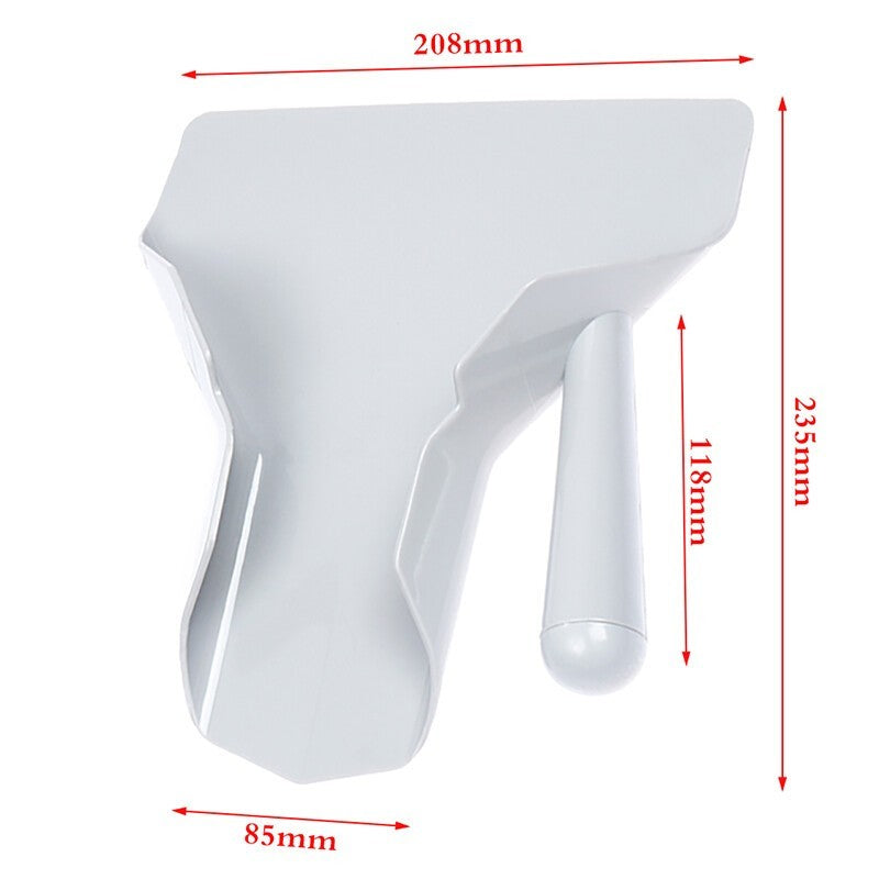 Chip Scoop Food French Fries Food-grade Plastic Shovel Fry Scoop With HandlS0