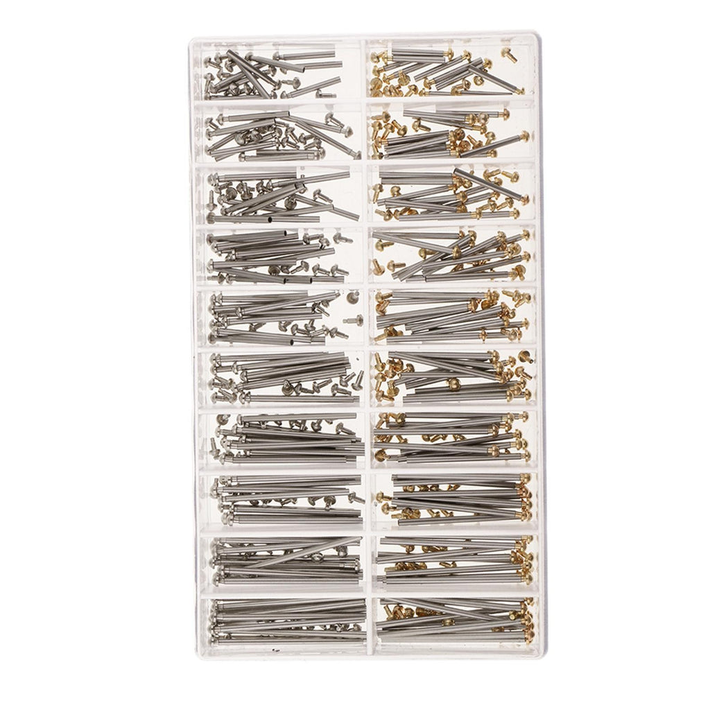 Stainless Steel Screw Pin Bar for Watch Band Lugs – Strap Attachment Replacement