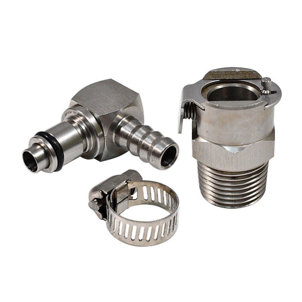 Stainless Steel Fuel pump quick release metal connector For BMW R1200GS ADV@