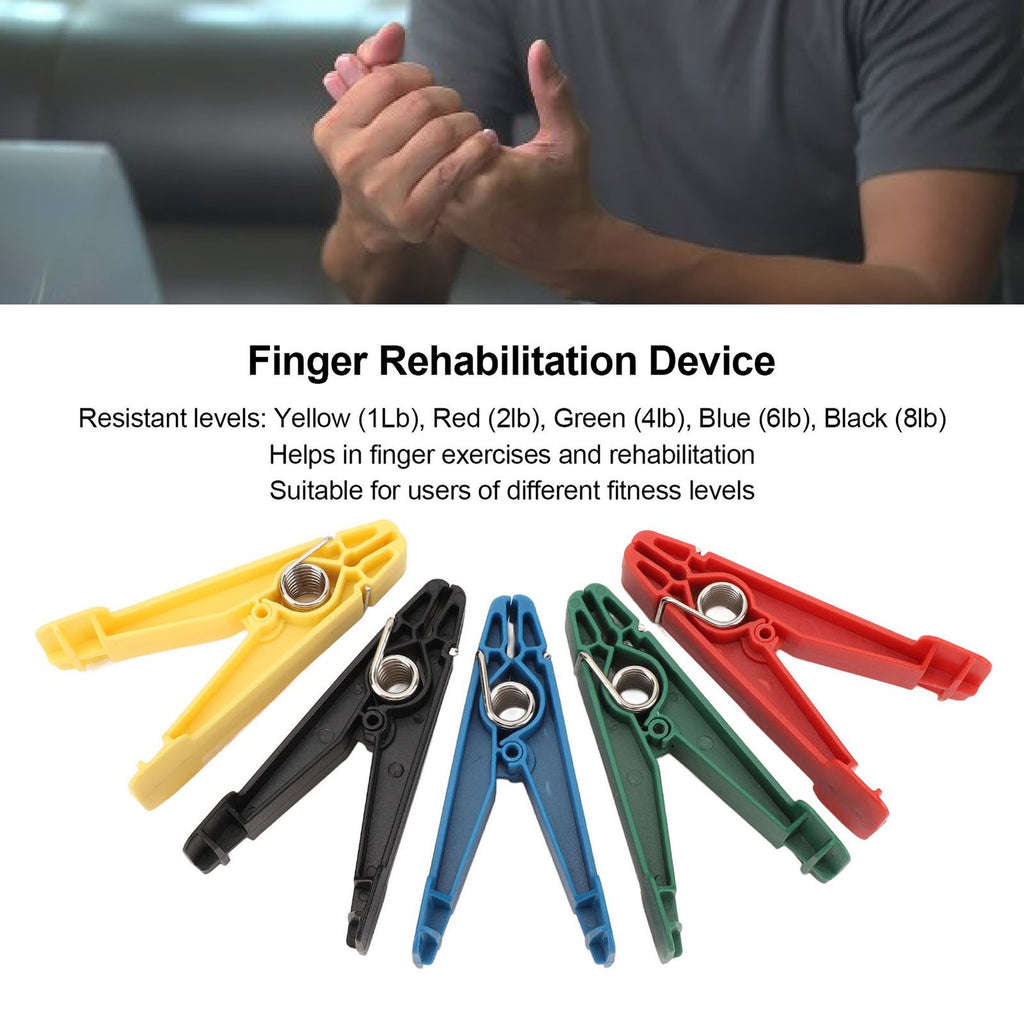 5 Pcs Graded Pinch Exerciser Grip Strength Trainer Thumb Exerciser Finger S Fit