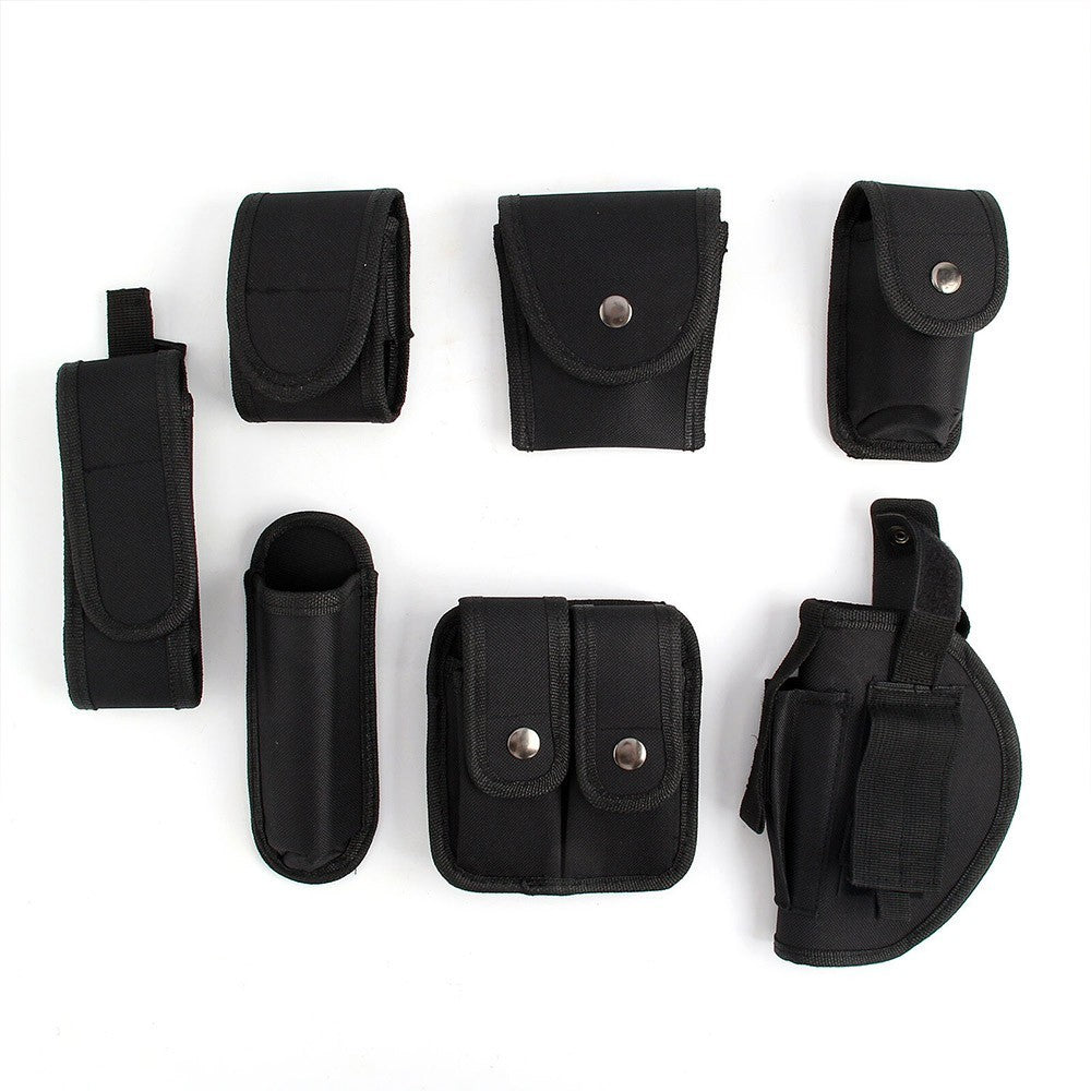 Tactical Security Duty Belt 10-in-1 Set Nylon Modular Law Enforcement Belt Kit