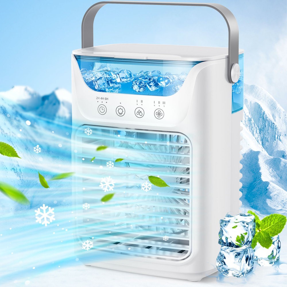 Portable Air Cooler Fan Evaporative Ice Cold Cooling Air Conditioner Humidifier*