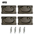 4/8Pcs Rustic Handle Oak Furniture Land Replacement Black Bronze Handles Cheaper