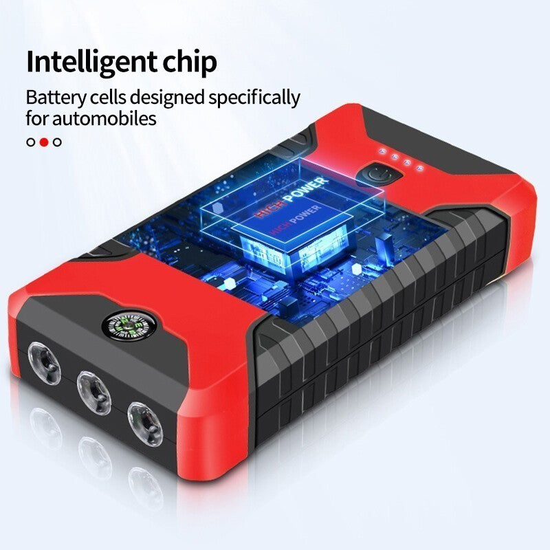Car Jump Starter 99800mAh 12V Pack Booster Battery Charger Emergency Power Bank