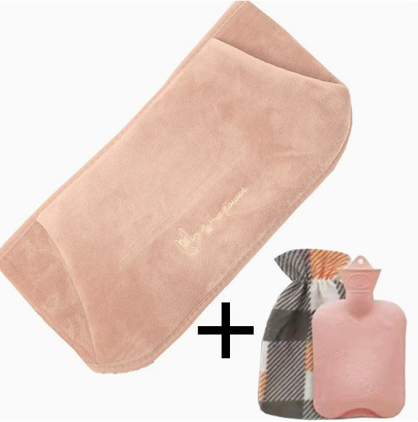 Wearable Hot Water Bottle Belt Wrap Around Waist Stomach Back Warmer sofe cover
