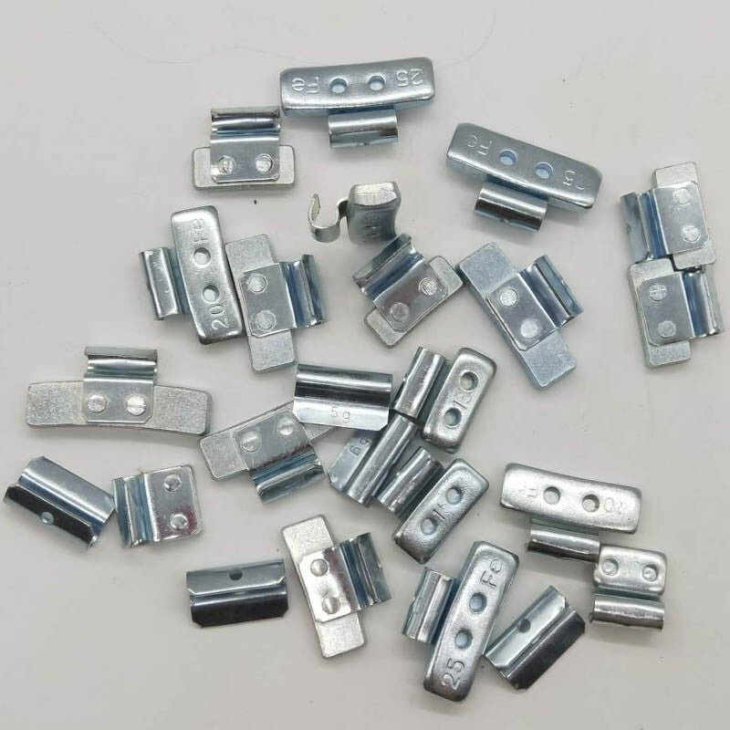 160PCS Alloy & Steel Knock On Wheel Balance Weights 5g-30g Fit For Wheel Rims