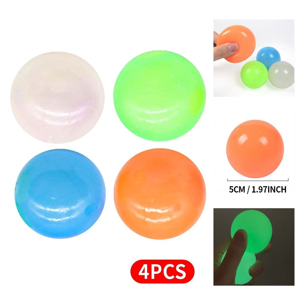 12PCS In The Night Ball That Stick Relax Balls Glorbs Ball Ceiling Ball Glow
