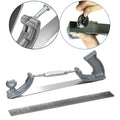 New Flexible Steel File Holder with Adjustable Angle Car Body Polishing Tool