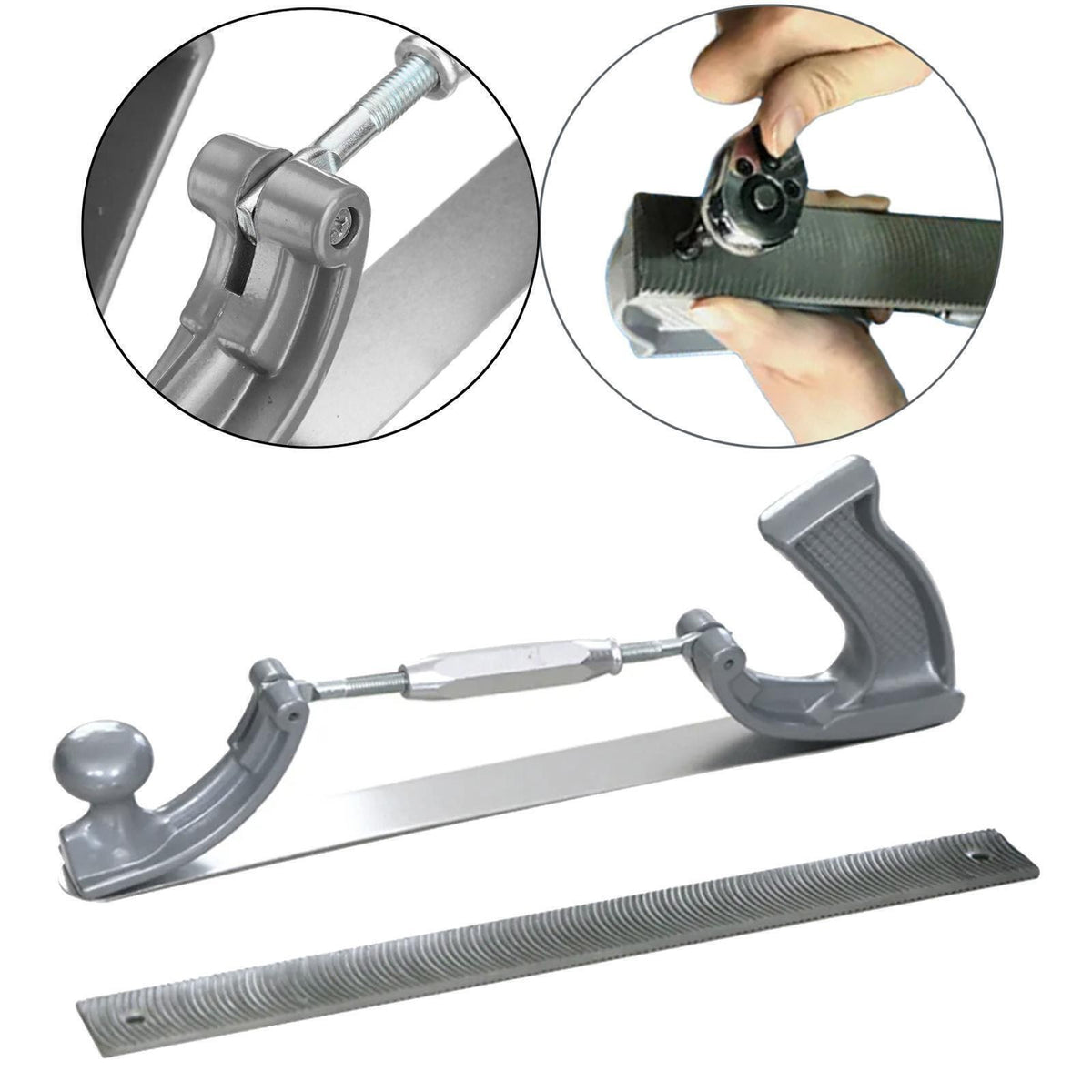 New Flexible Steel File Holder with Adjustable Angle Car Body Polishing Tool