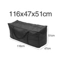 Extra Large Zipped Waterproof Garden Furniture Cushion Storage Bag Heavy Duty