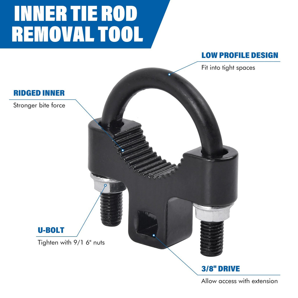 Inner Tie Rod Removal Tool 3/8 Inch Low Profile Tool Car Kit For Tie Rod End UK