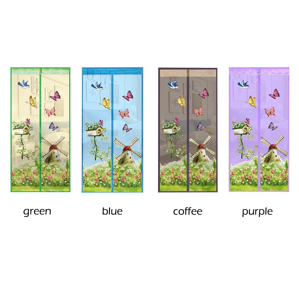 Magnetic Insect Door Mesh Net Screen Magic Guard Curtain Mosquito Fly Bug Insect