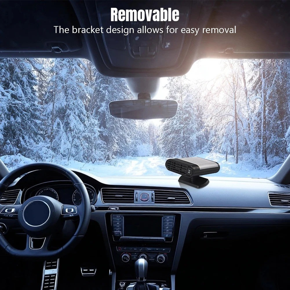 800W Car Heater Portable Electric Heating Fan Defogger Defroster Demister 12V