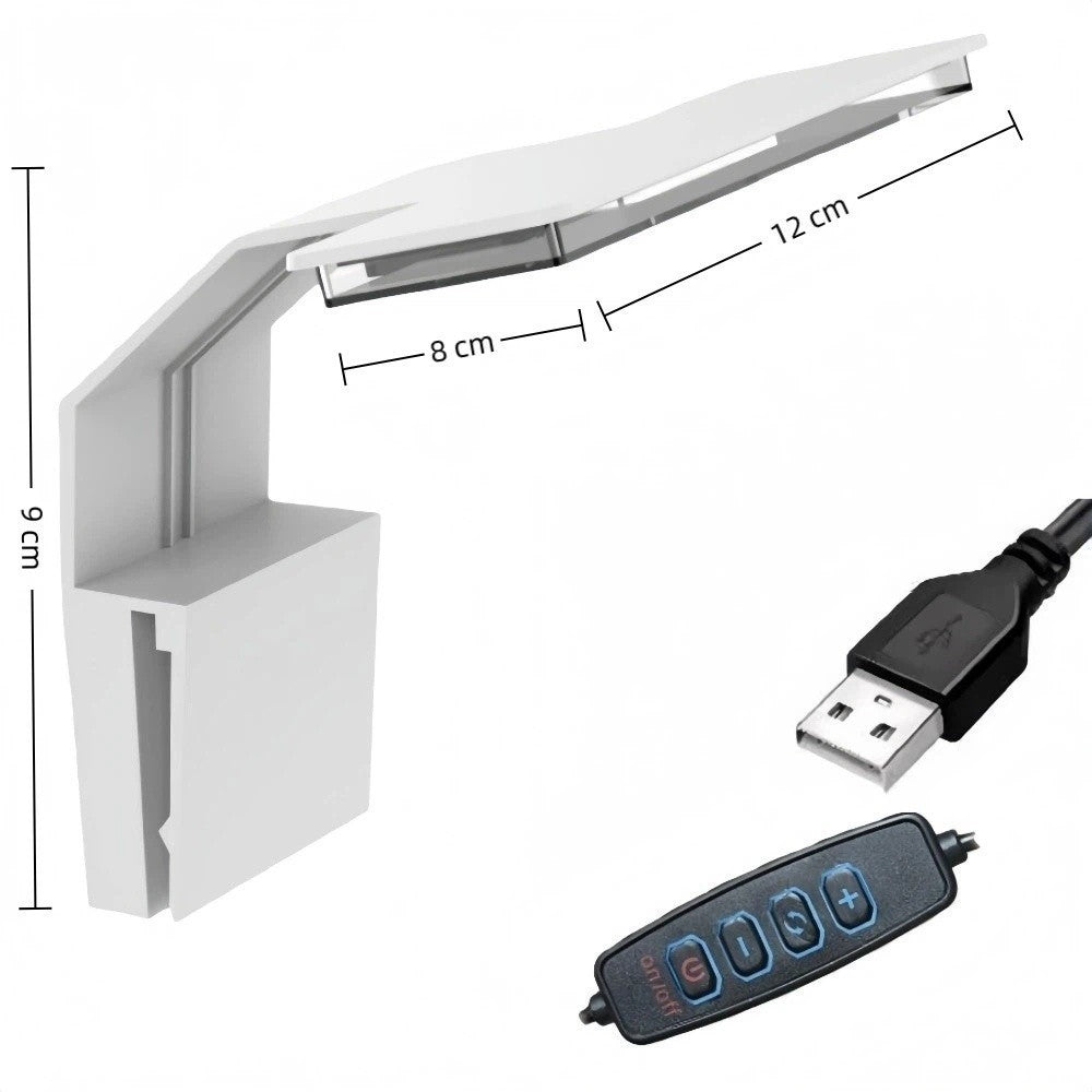 Clip on Aquarium Lighting LED Landscape Lamp Fish Tank Light  For Small Tanks