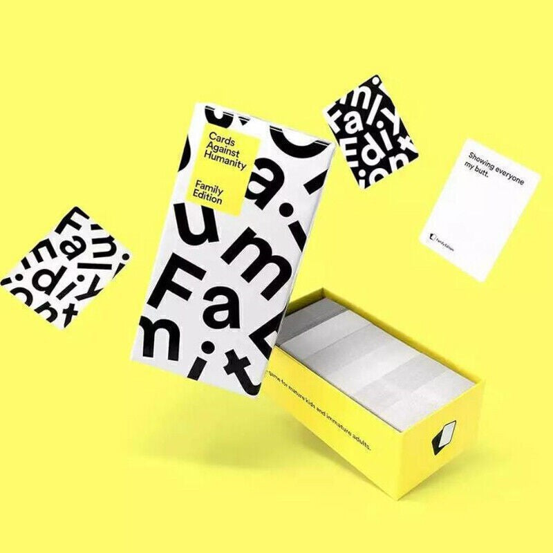 Family Edition New Cards Against Humanity Deck Card Games Game Dedicated Gift