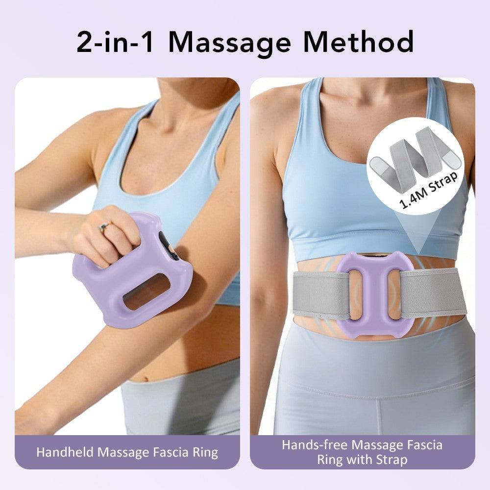 Muscle Massage Fascia Ring Multifunctional Full-Body W/ Belt Fat Burning Shaping