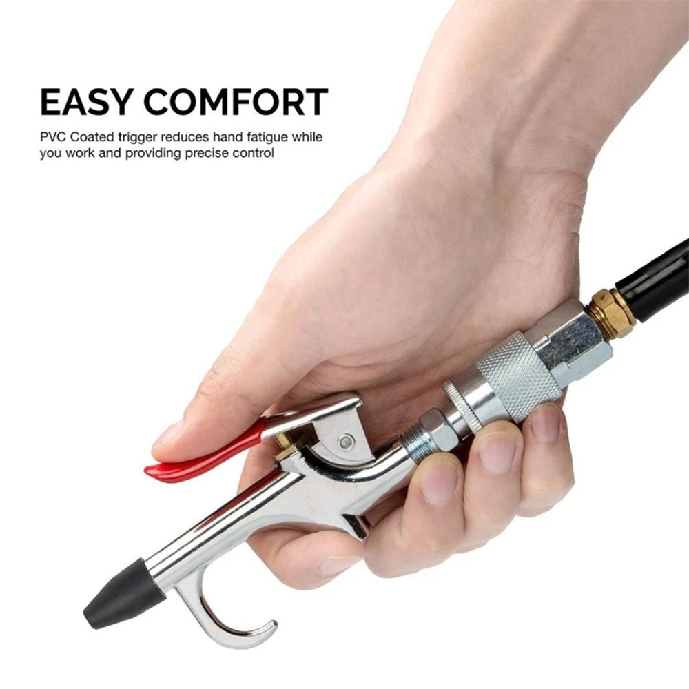 20 Piece Air Compressor Air Line Accessories Spray Gun Tools Kit Air Hose Set