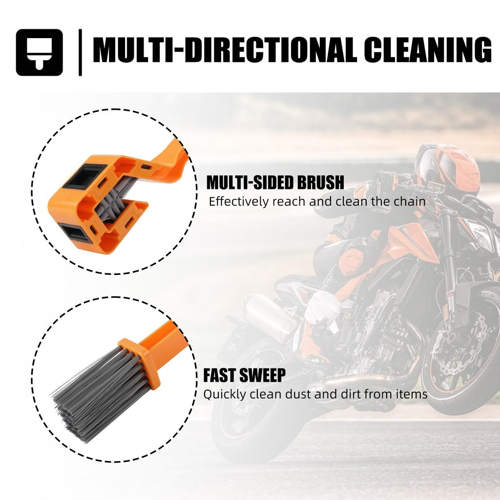Motorcycle Motorbike Chain Cleaning Brush Gear Brush Cleaner Tool