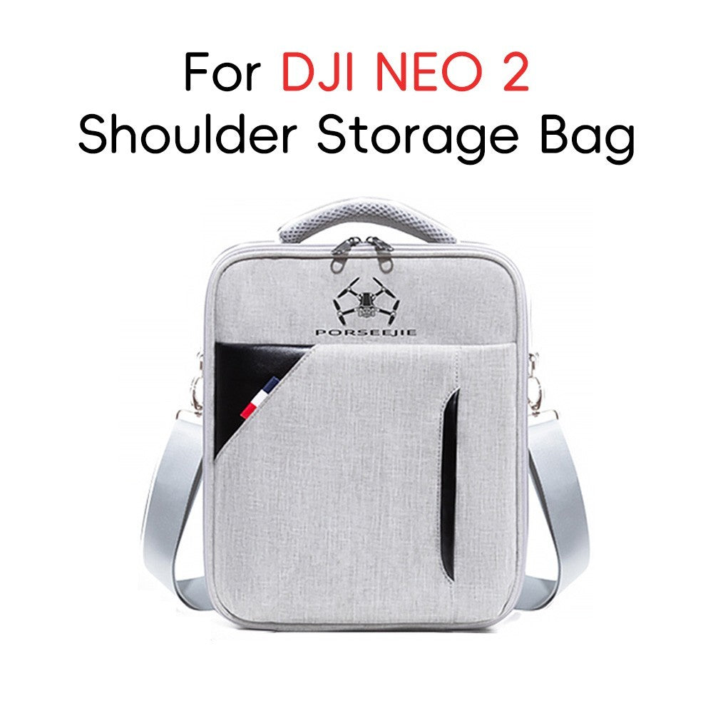 For DJI Neo 2 Drone RC-N3 Storage Shoulder Bag Portable Carrying Case Travel Bag