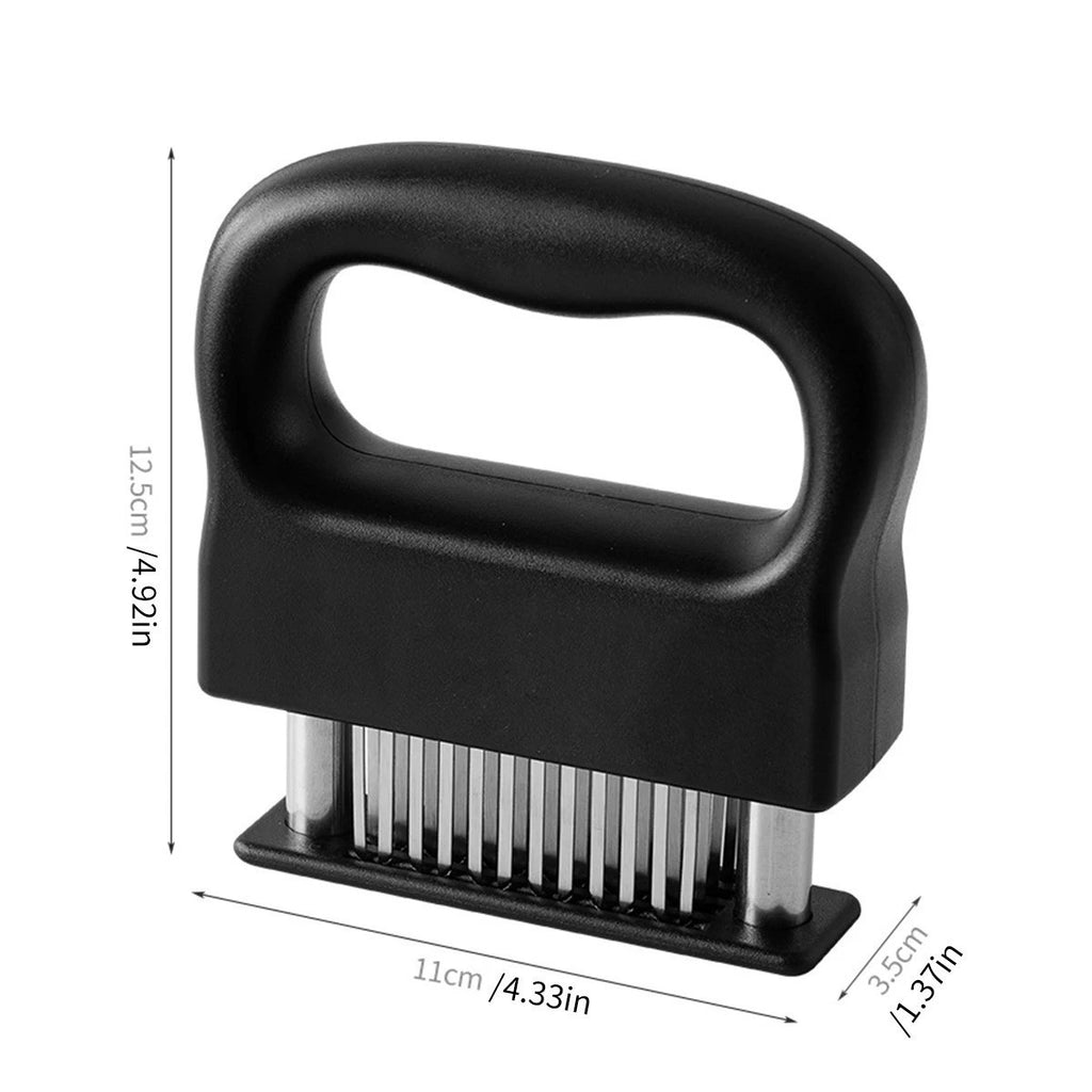 48-Blade Stainless Steel Meat Tenderizer for Beef Steak Chicken Kitchen Tool