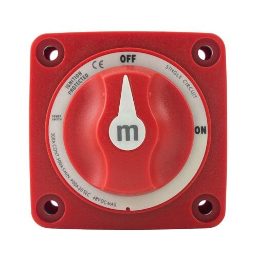 Blue Sea 6006 M-Series Battery Switch Single Circuit On/Off Marine Boat
