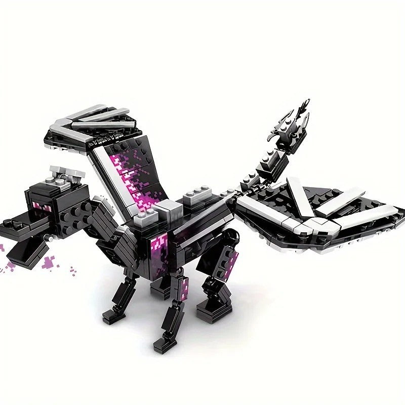 423pcs Building Block Set For The Ended dragon In Minecraft The End